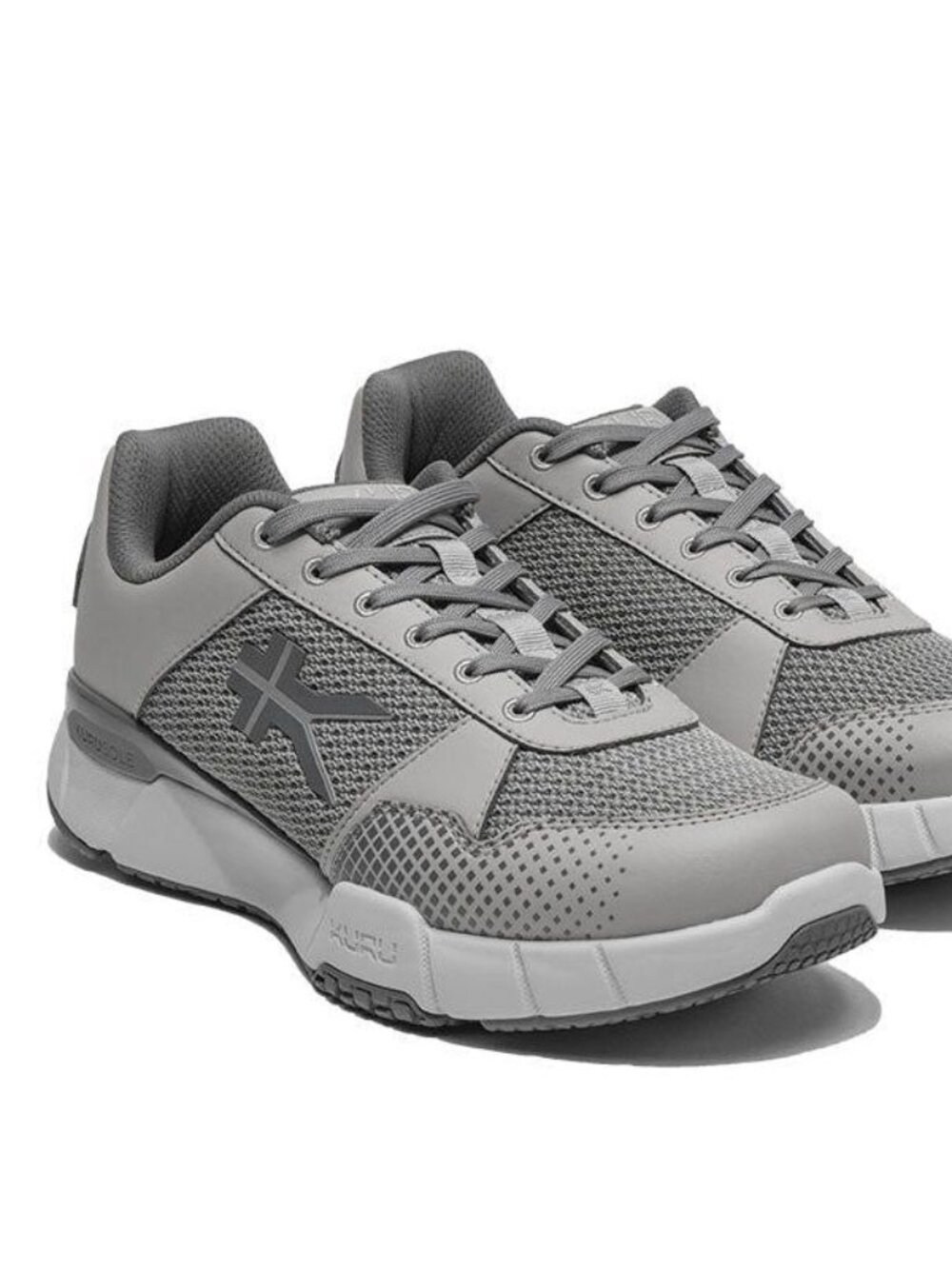 KURU Quatum 2 Men's Orthopedic Sneakers Size 14 Gray Walking Shoes - P1 - Picture 2 of 12